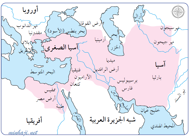 امتداد الدولة الساسانية